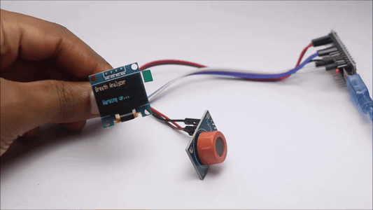 How to Make Breathalyzer Using Arduino and 3D Printed Parts : 5 Steps ...