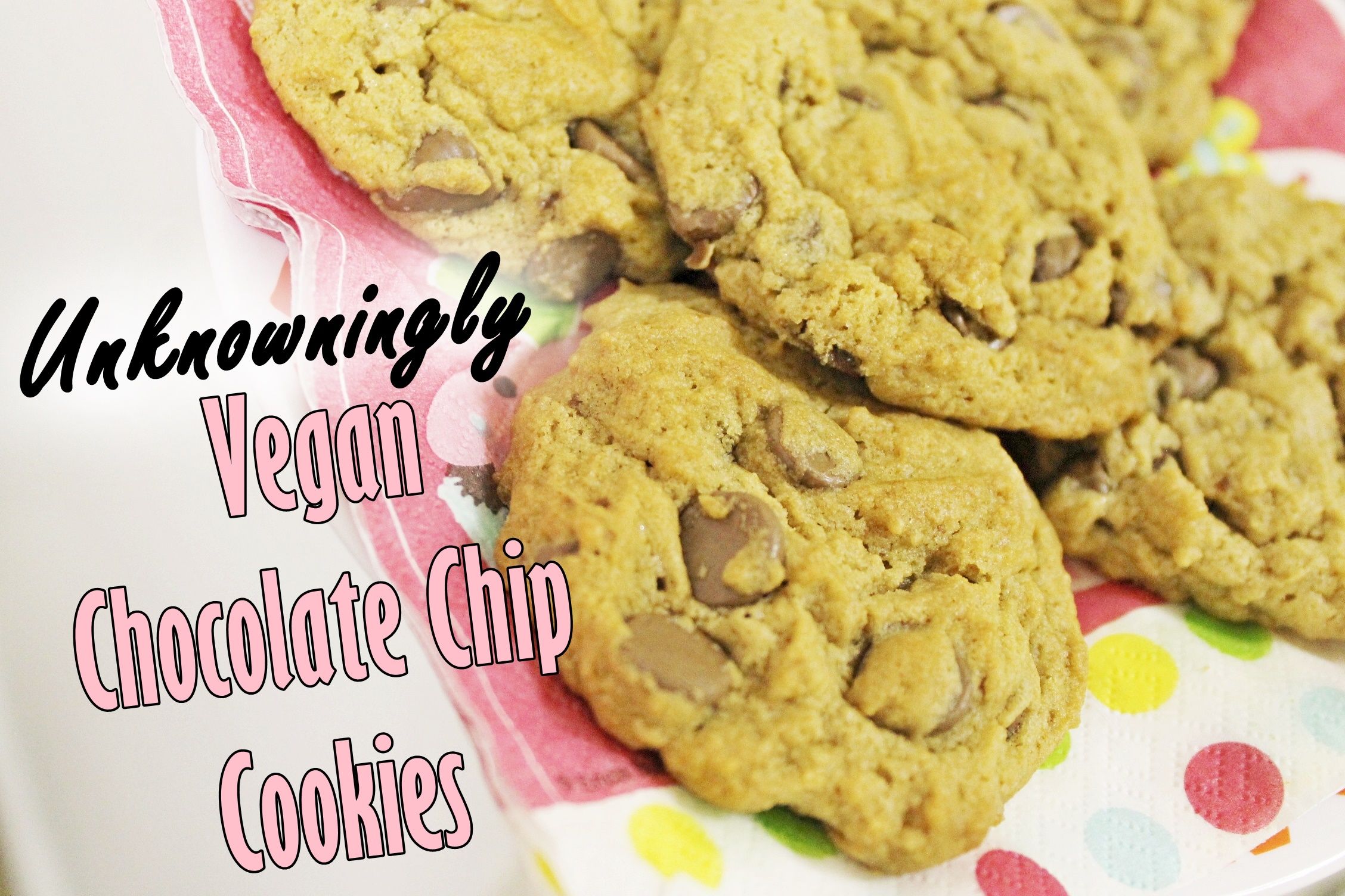 Unknowingly Vegan Chocolate Chip Cookies 6 Steps (with Pictures