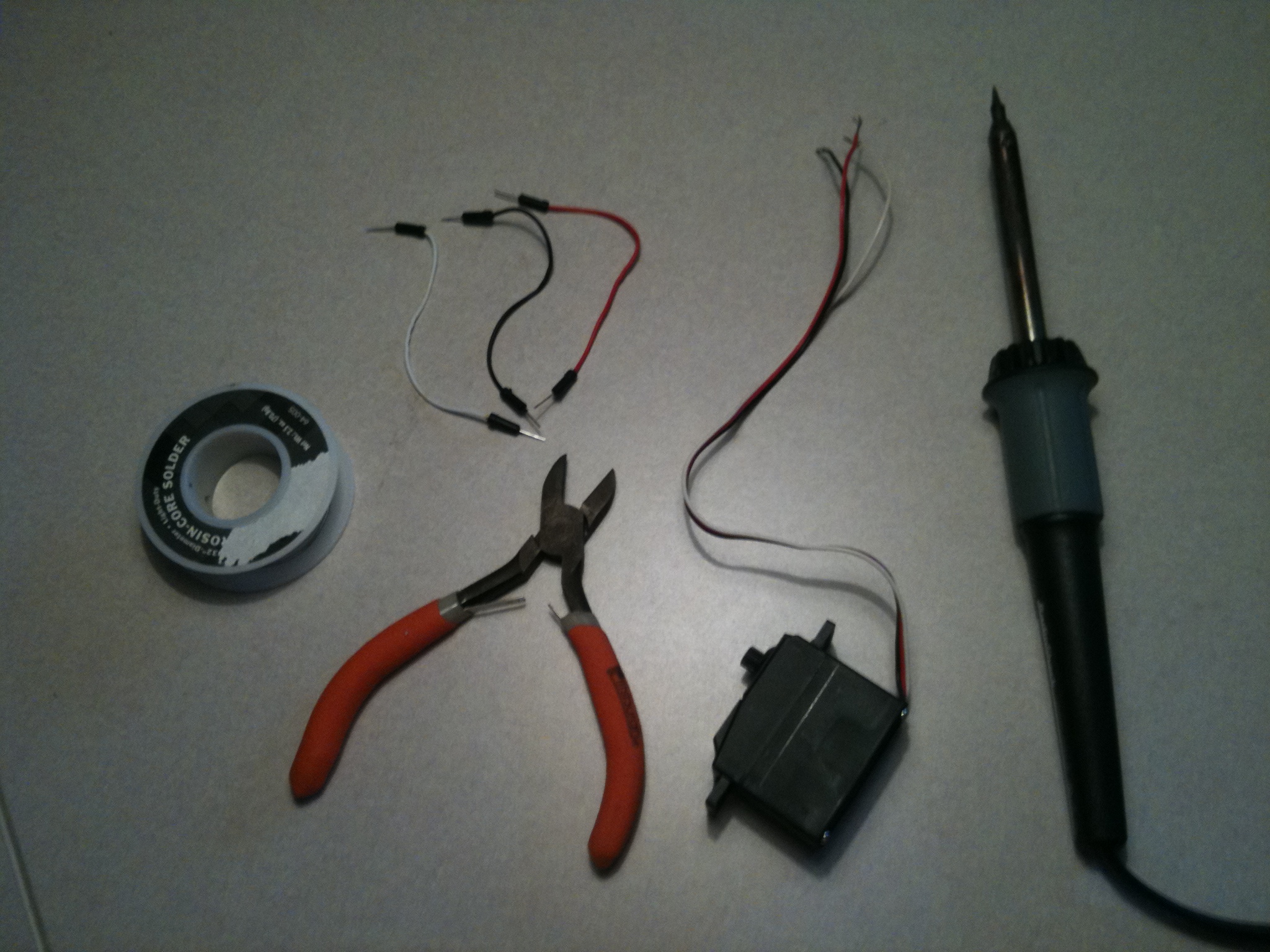 Breadboard Servo 8 Steps Instructables