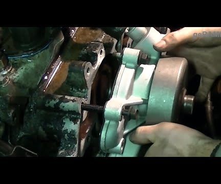 HOW TO REPLACE WATERPUMP+THERMOSTAT+COOLANT SENSOR ON DODGE RAM | CLUTCH FAN SHROUD REMOVE | RADIATOR FLUSH