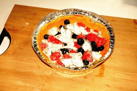 Put the Filling Onto Crust