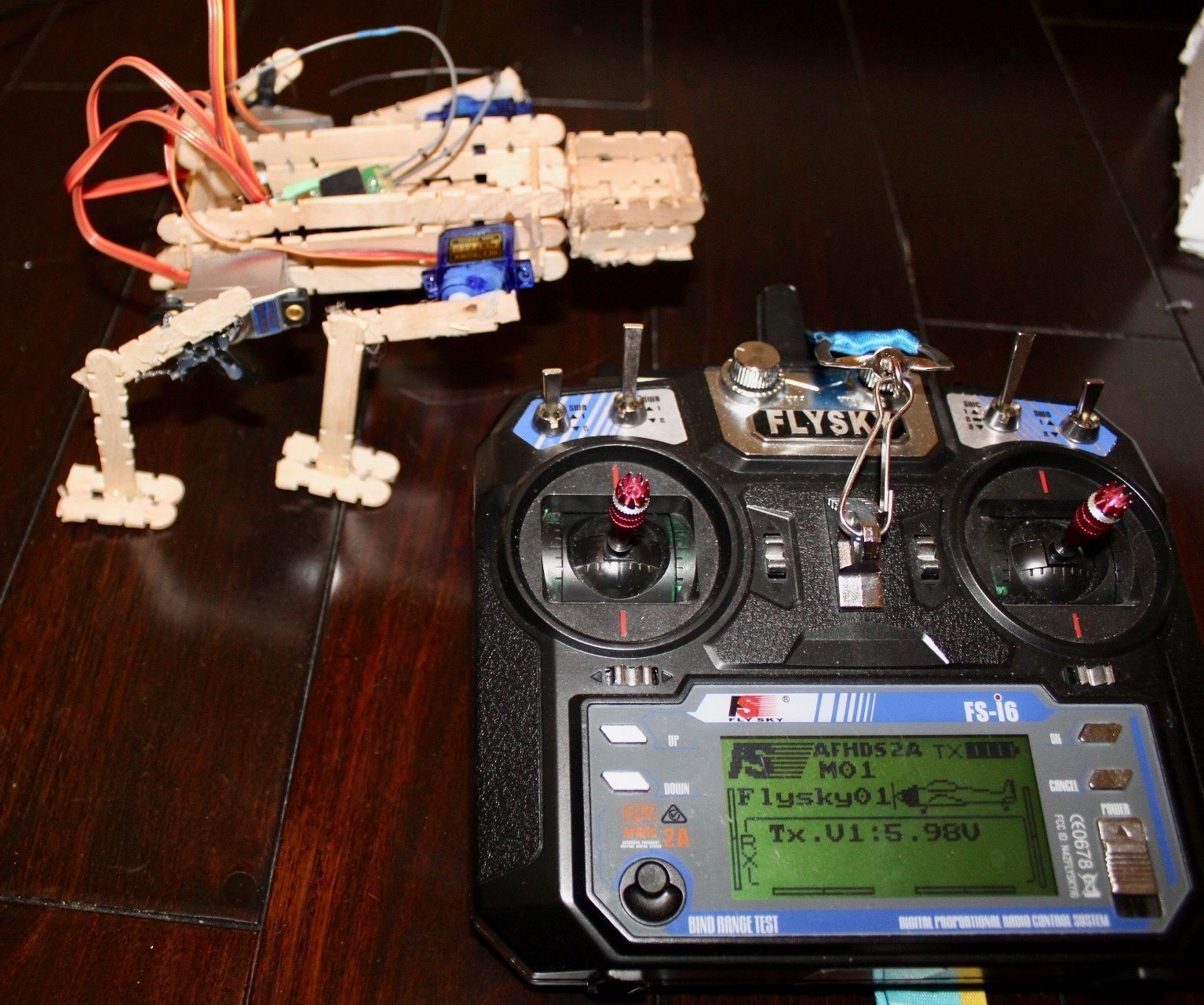 Remote-Controlled AT-AT Robot (Star Wars)