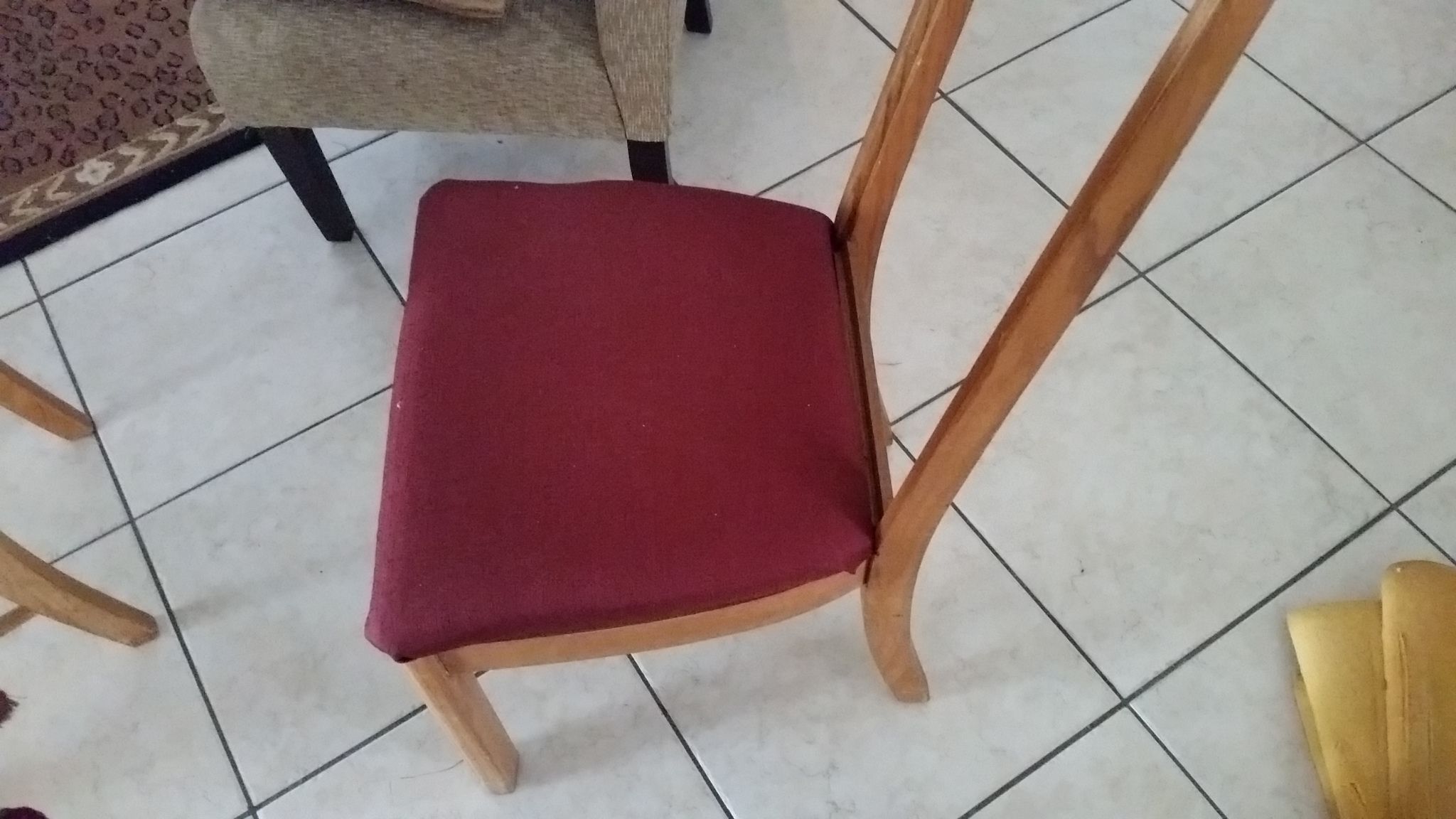 Reupholster Fabric Dining Room Chairs. With Bonus Use Scraps to Make