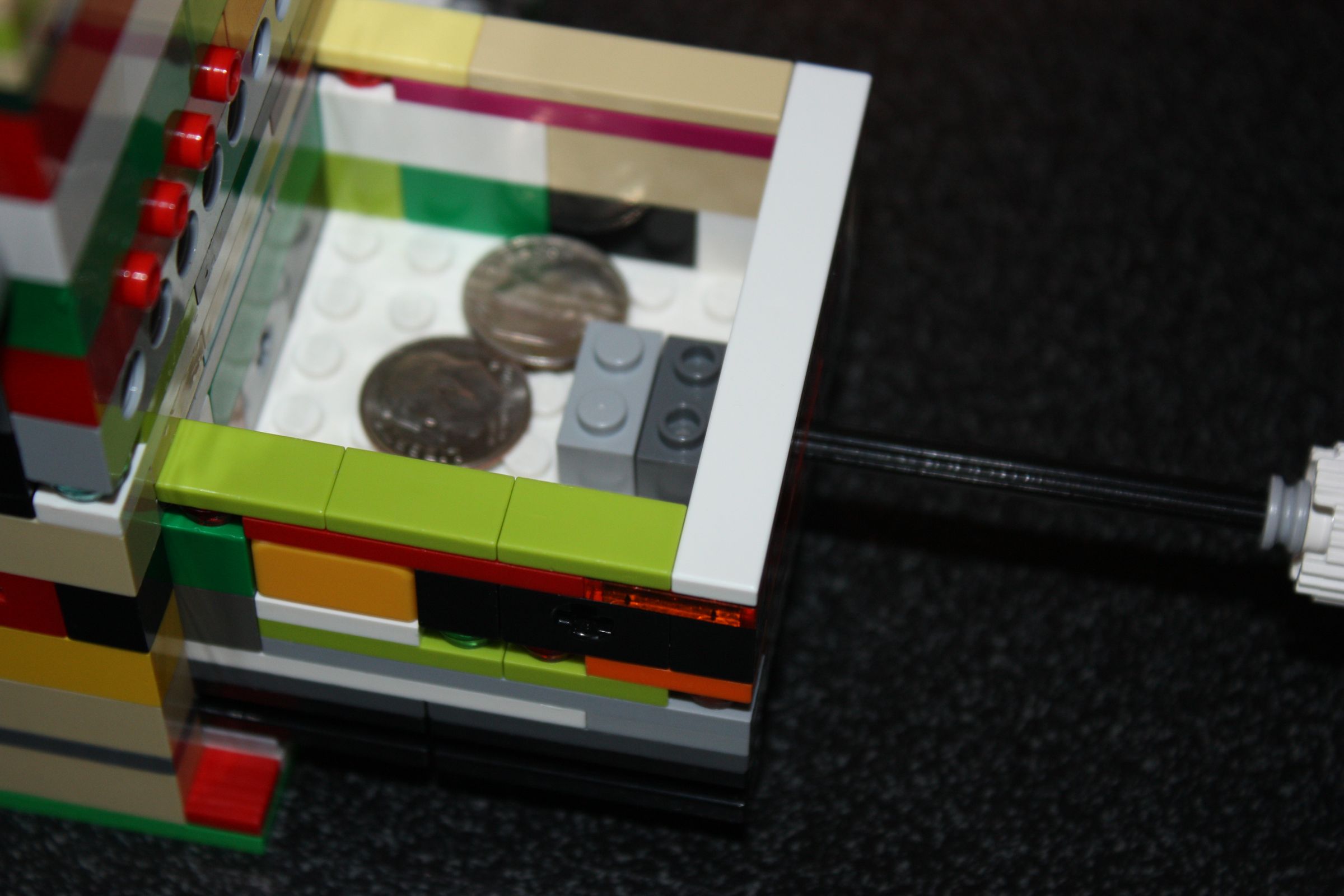 Lego Gumball Machine. Instructables