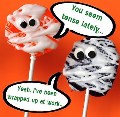 Microwave Mummy Suckers