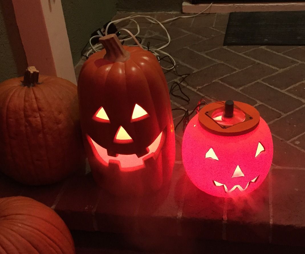 Smoking No-Chemical Pumpkin