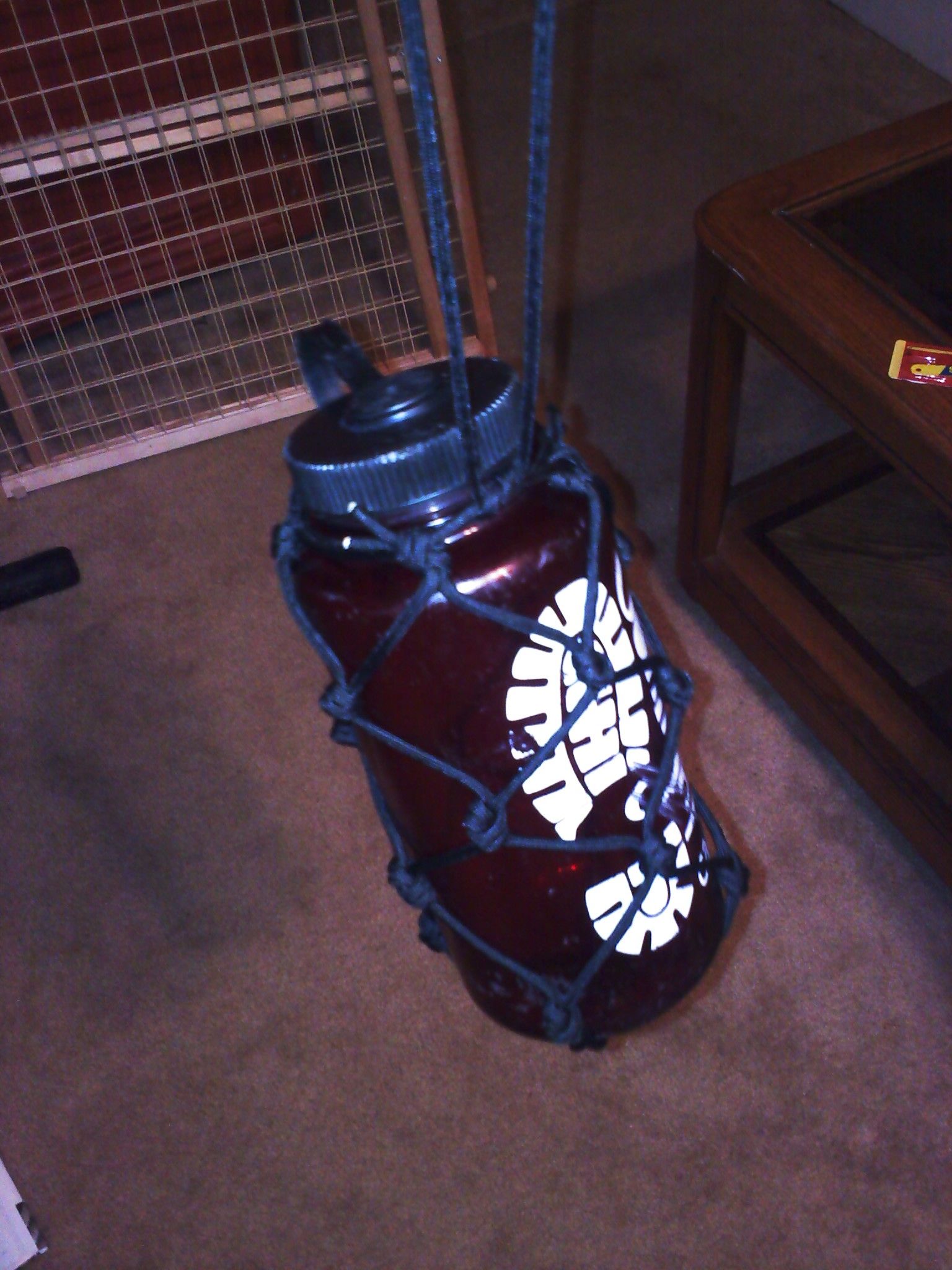 Paracord Bottle Holder Net