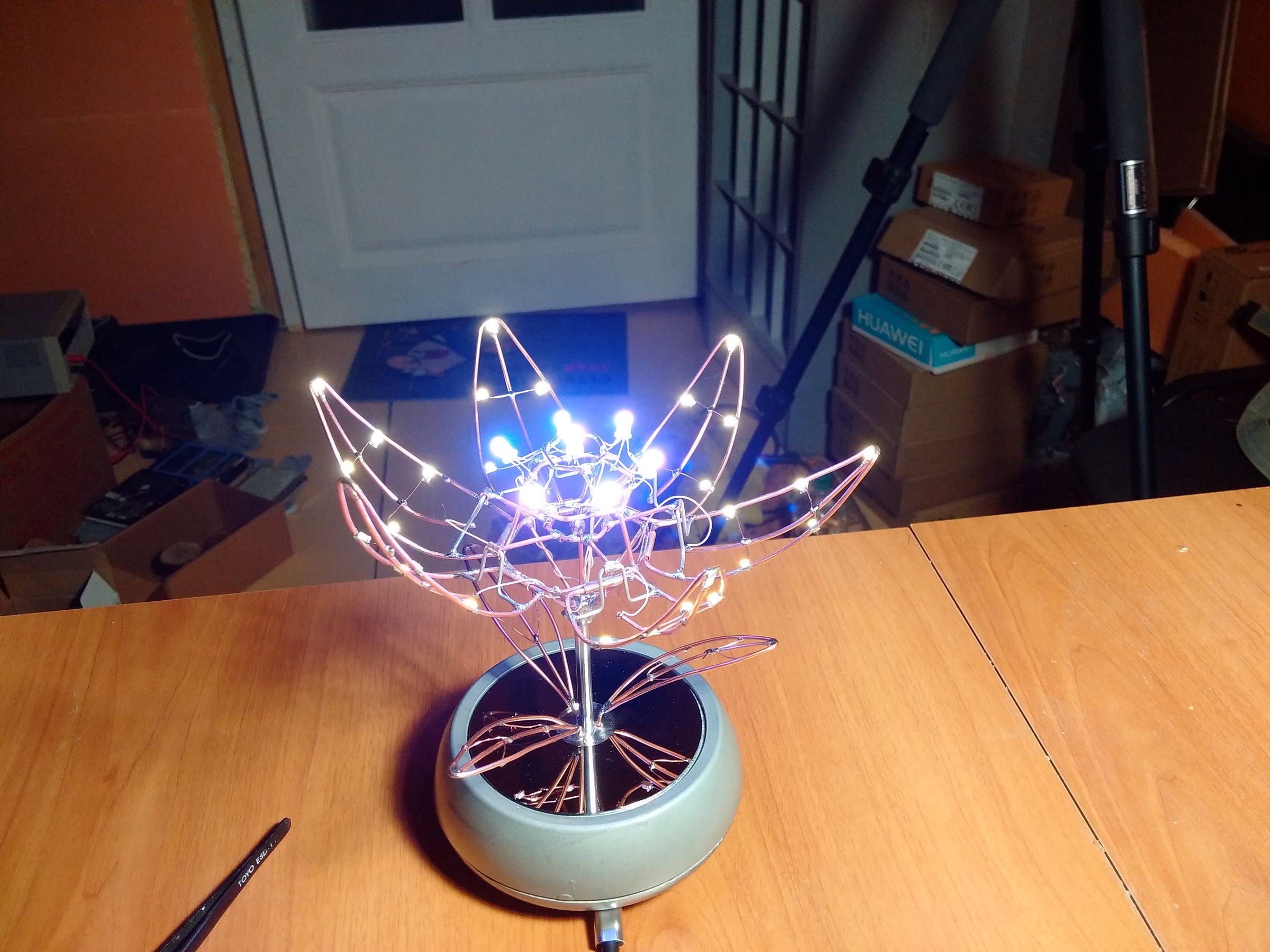 Ever Blooming Mechanical Tulip : 13 Steps (with Pictures) - Instructables