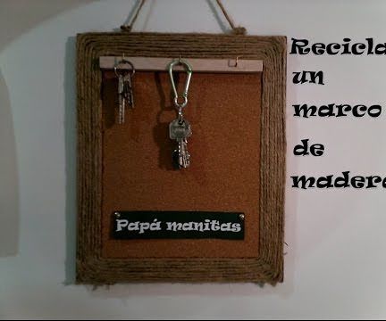 Reciclar Una Marco De Madera