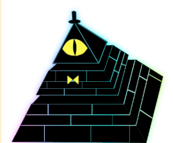 Bill Cipher Pyramid Speaker 