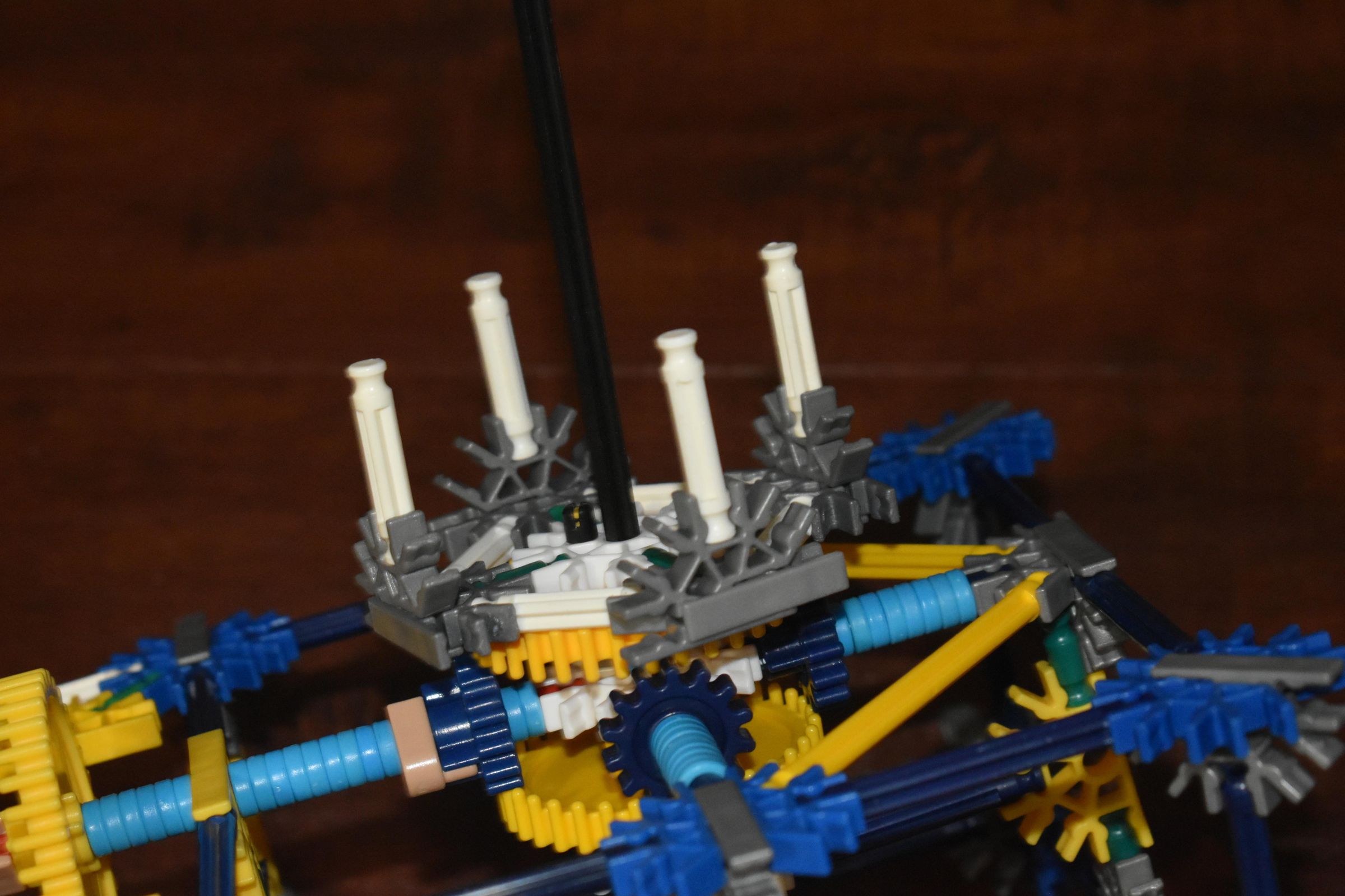 K'nex Octopus Fair / Carnival Ride Knex W/ Set Up & Disassembly Process ...