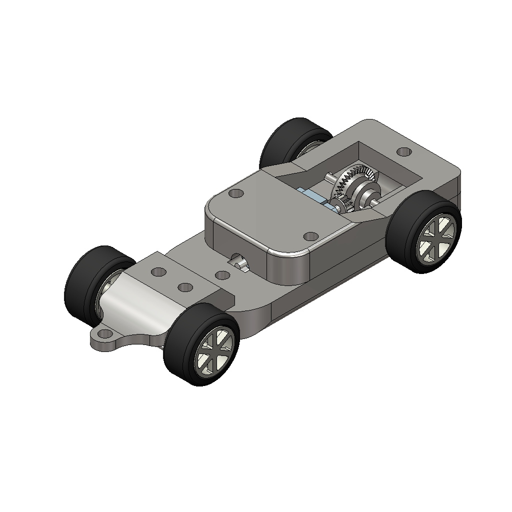 3D Printed Scalextric Chassis