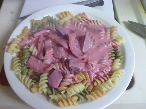 Purple and Bleu Alfredo