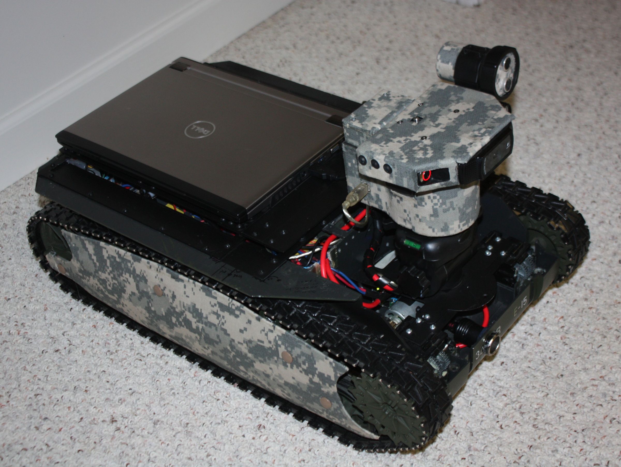 "Project Launch Platform Robot" Part 1 - the Head