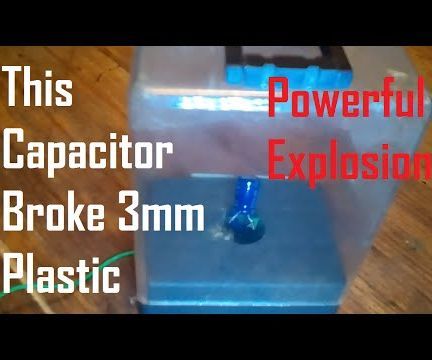 Capacitors Instead of Firecrackers