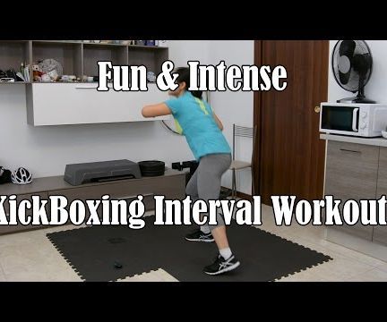Fun & Intense Kickboxing Plyo Workout 