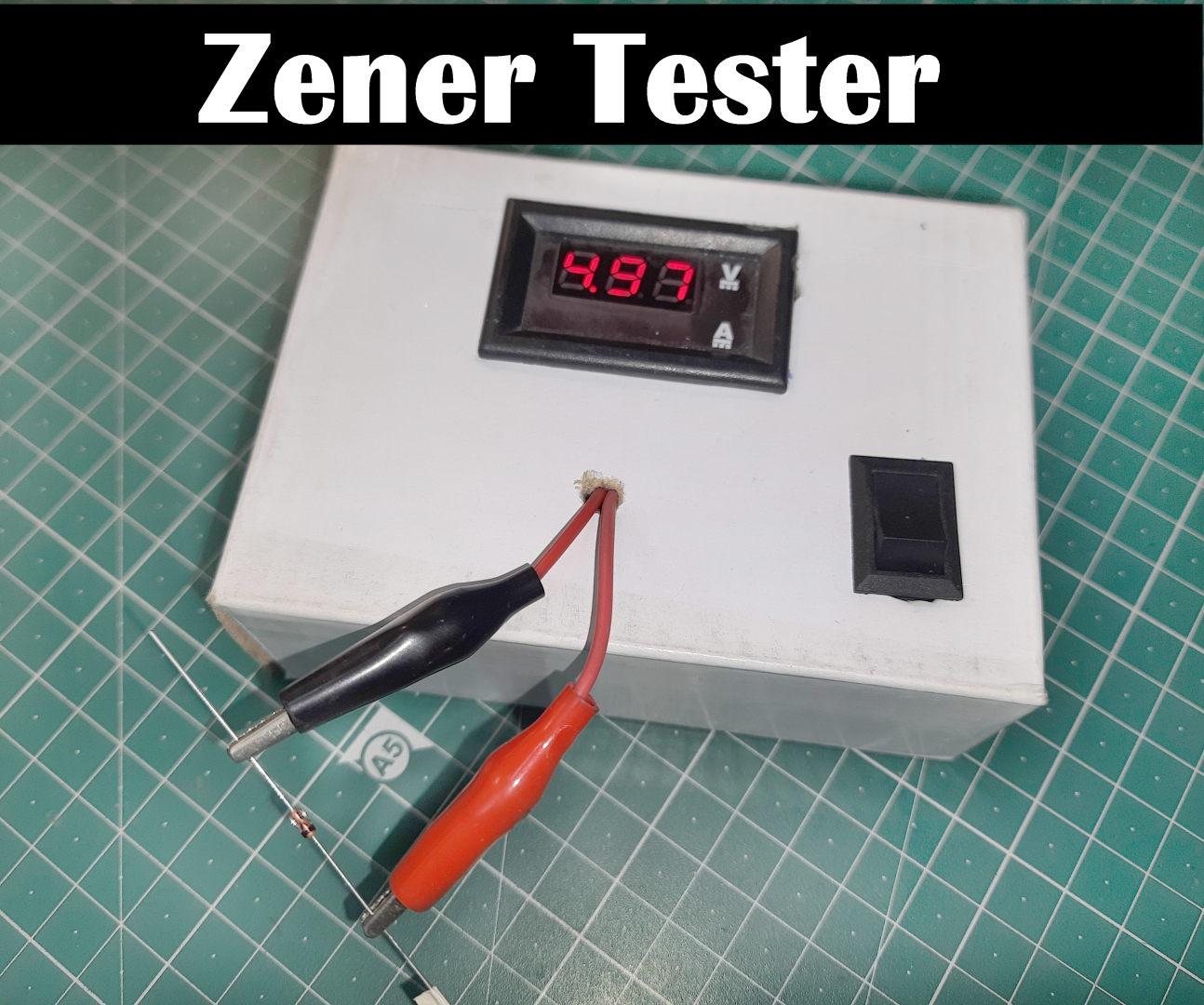 Zener Diode Tester Simple Circuit