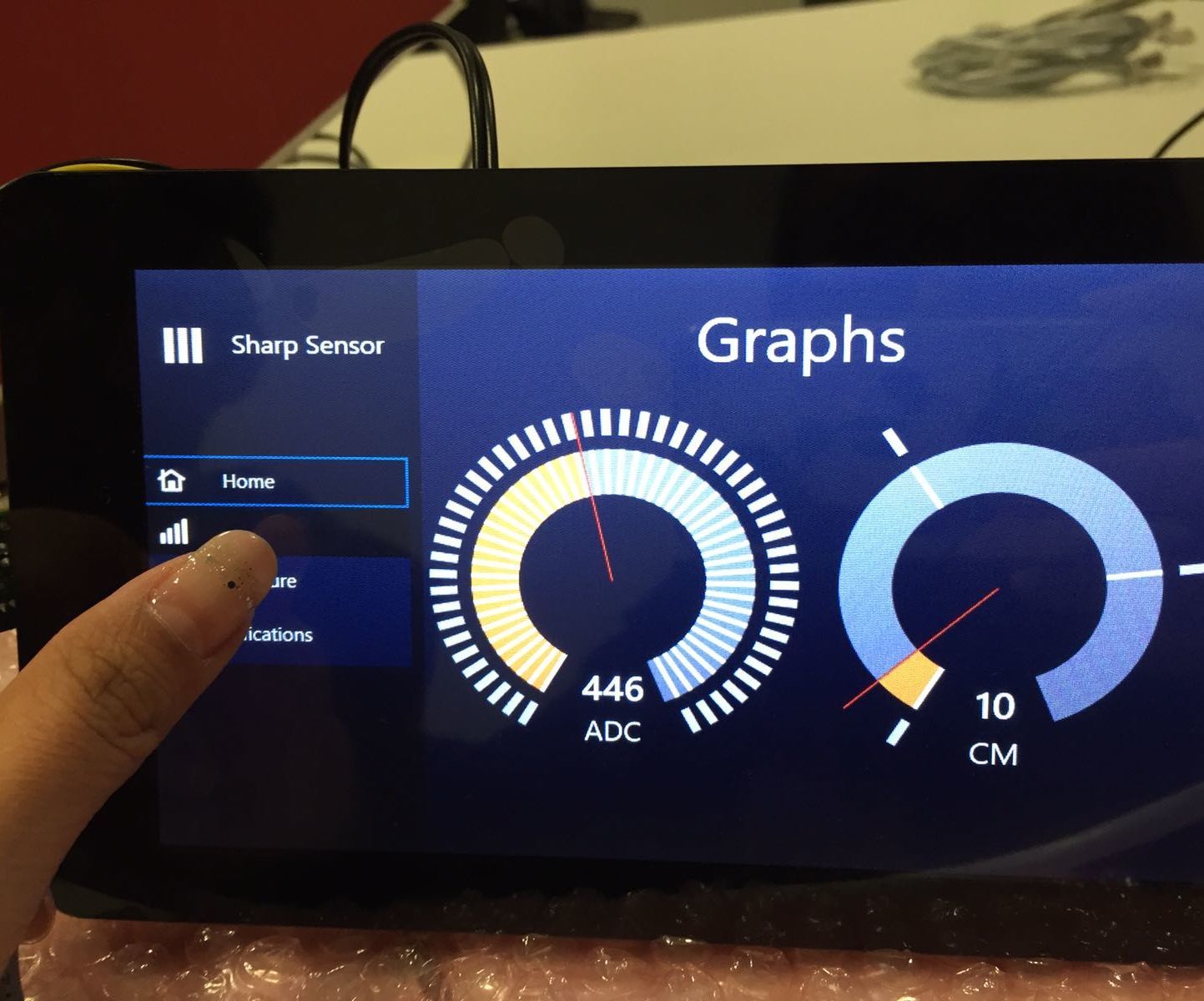Distance Sensor With Arduino and Raspberry Pi 