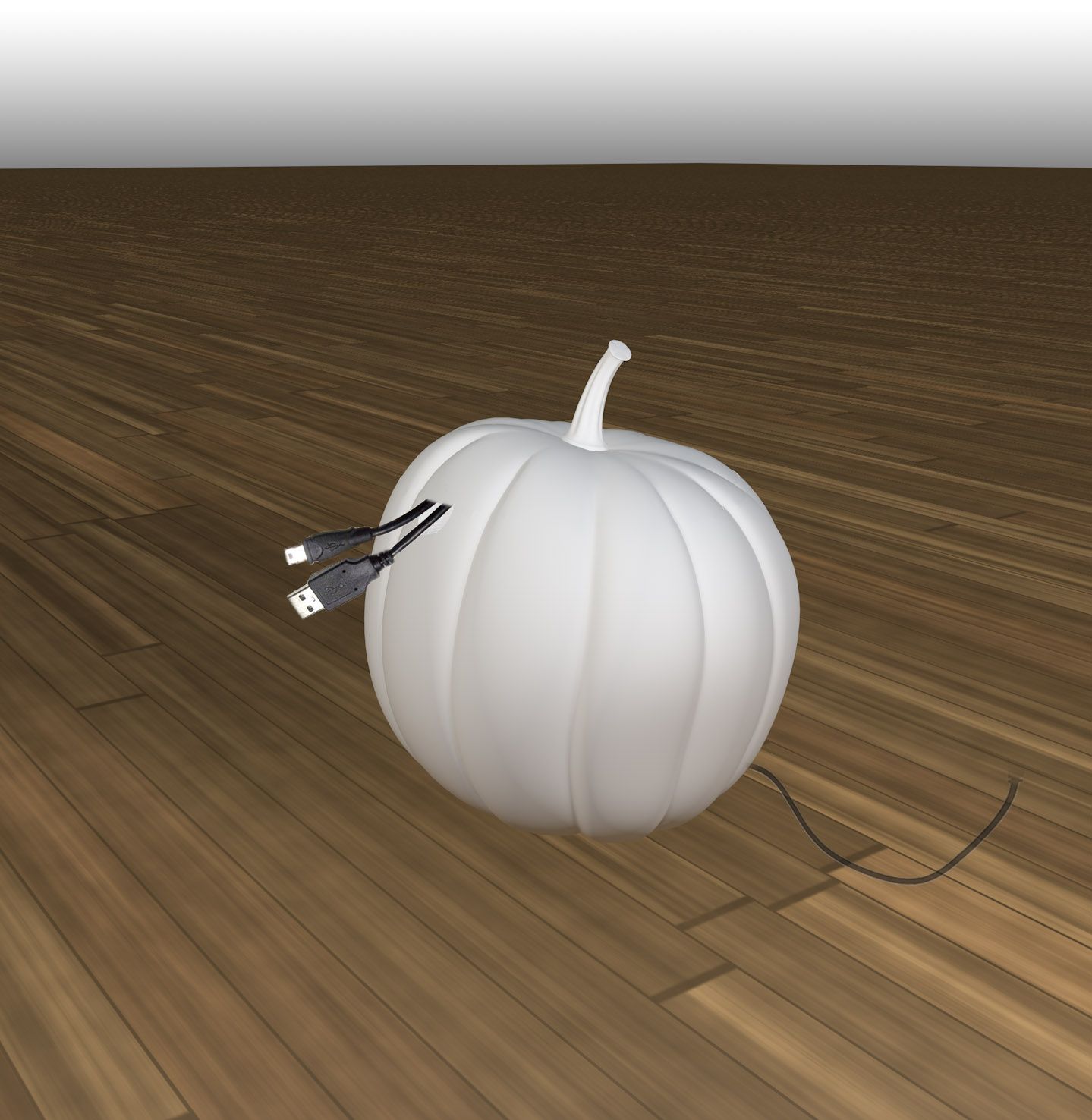 Usb Hub Pumpkins Coin Tray