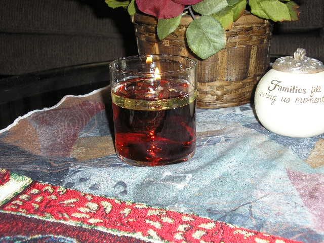 Beautiful Floating Wick Candles From Plastic Drink Bottles