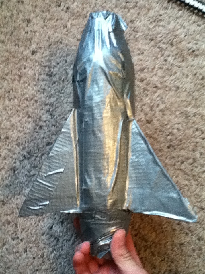 Duct Tape Bottle Rocket