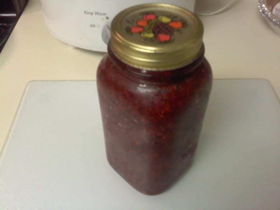 Cranberry Salsa ROCKS!