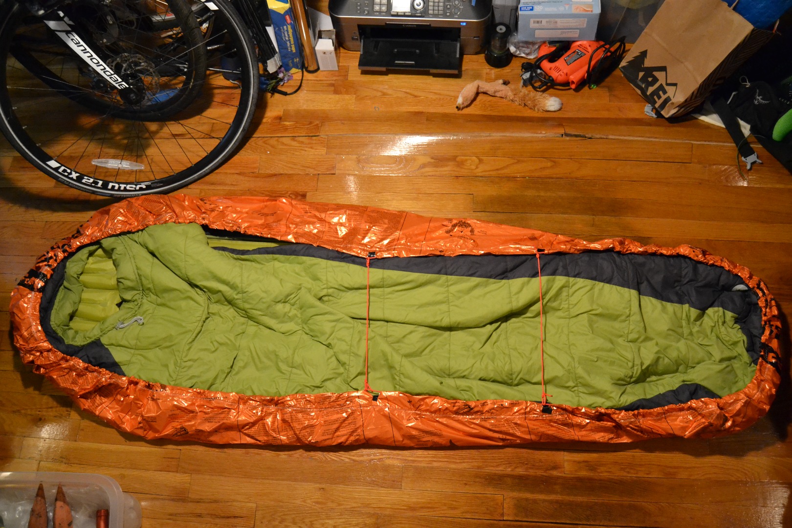 SemiBivy Keep Your Sleeping Bag Dry and Warmer 6 Steps (with