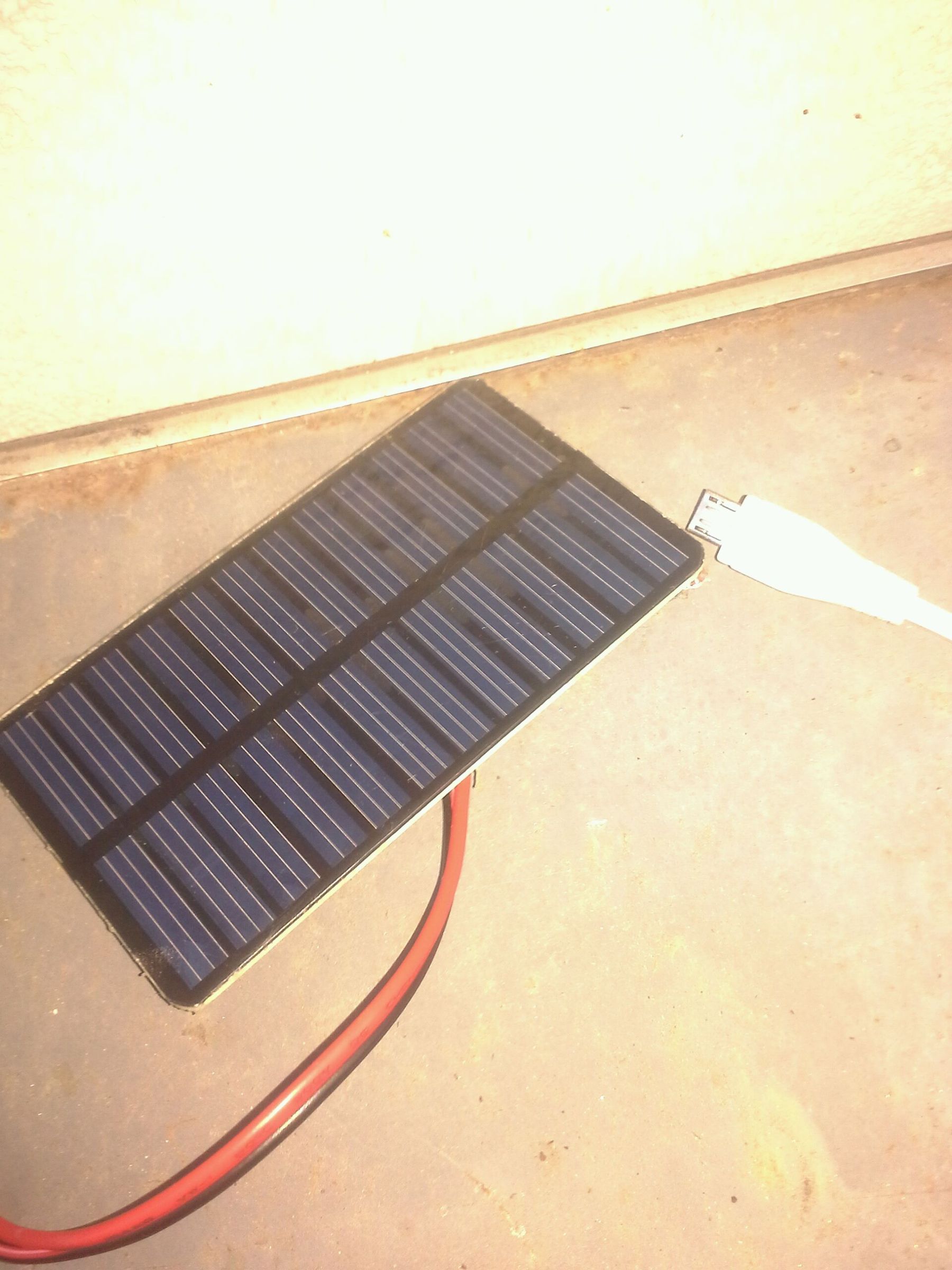 Solar Powered Phone Charger
