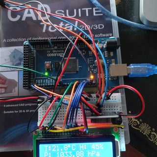 Arduino Easy Weather Station With BME280 Sensor : 6 Steps (with ...