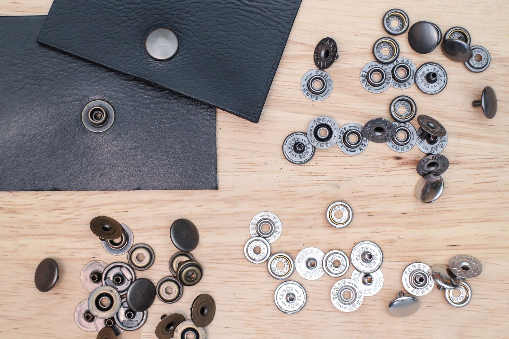 Leather Hardware Snaps 5 Steps Instructables