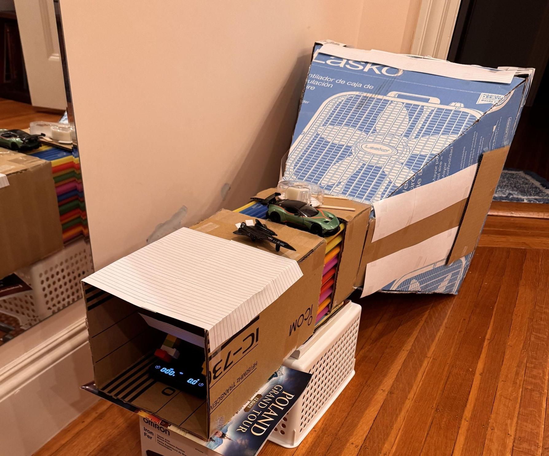 Re-used Parts Wind Tunnel