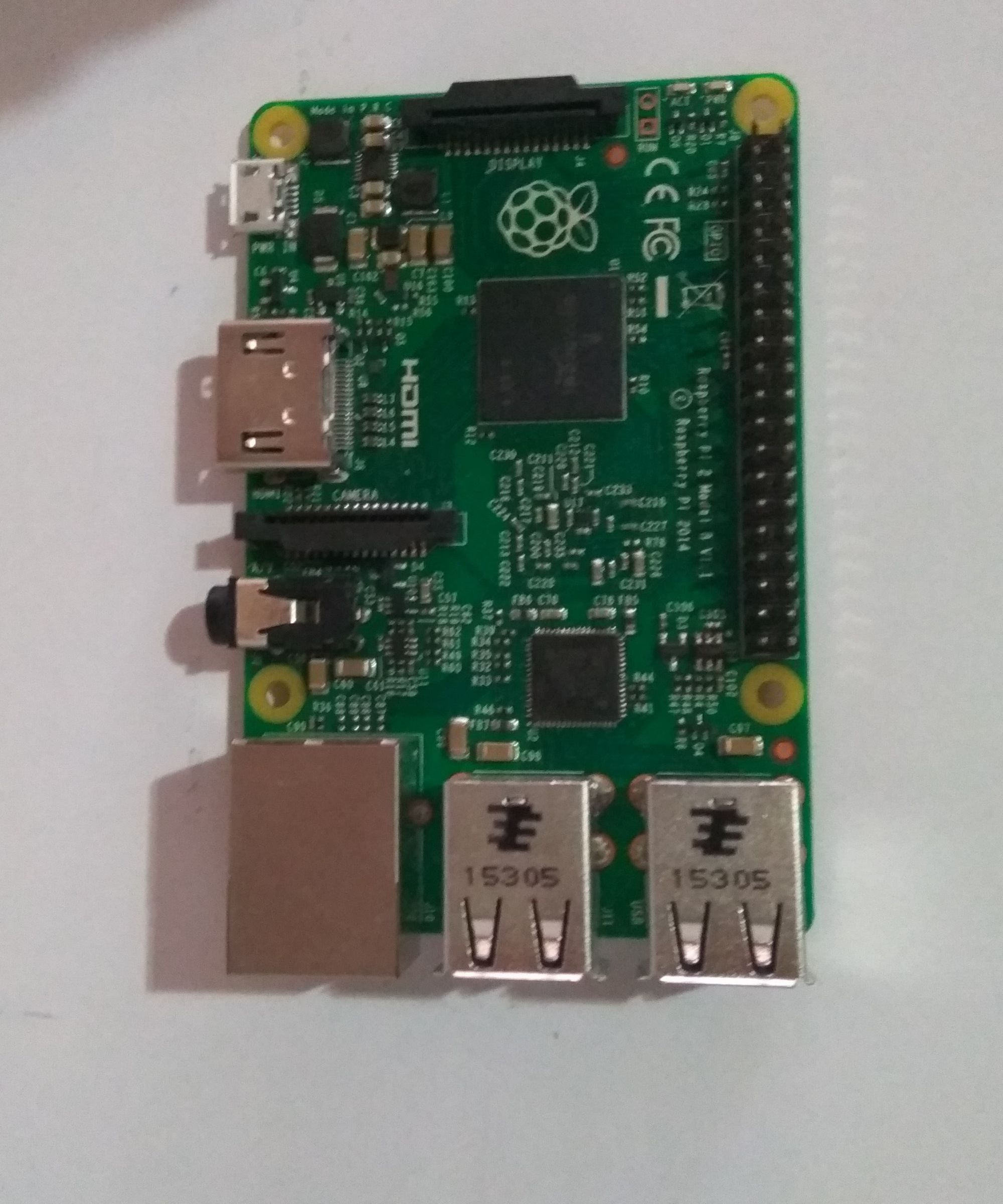 Raspberry Pi, SIN PANTALLA