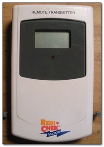 Remove Back of Transmitter