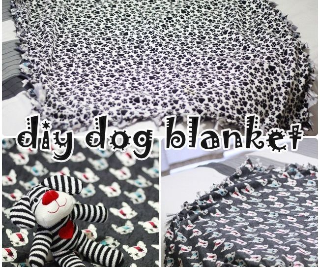 No-Sew Doggie Blankey