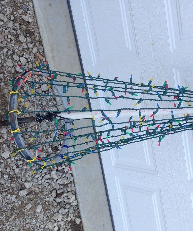 Bike Rim Mini Mega Tree