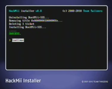 Installing Bootmii and the Homebrew Channel