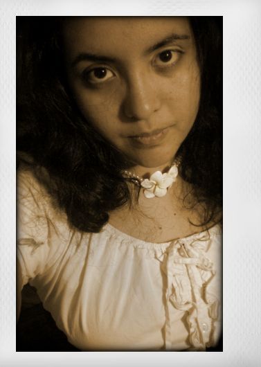 Glamorous Plumeria Choker/Bracelet Made From Polymer Clay