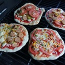 Individual Grilled Pizzas