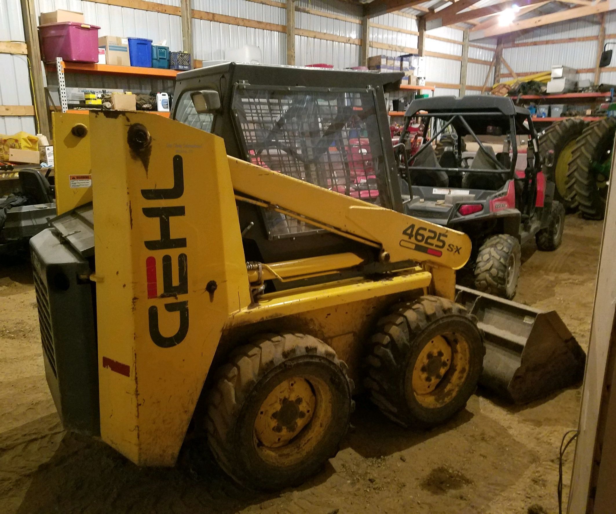 How to Run a Gehl Skid-steer