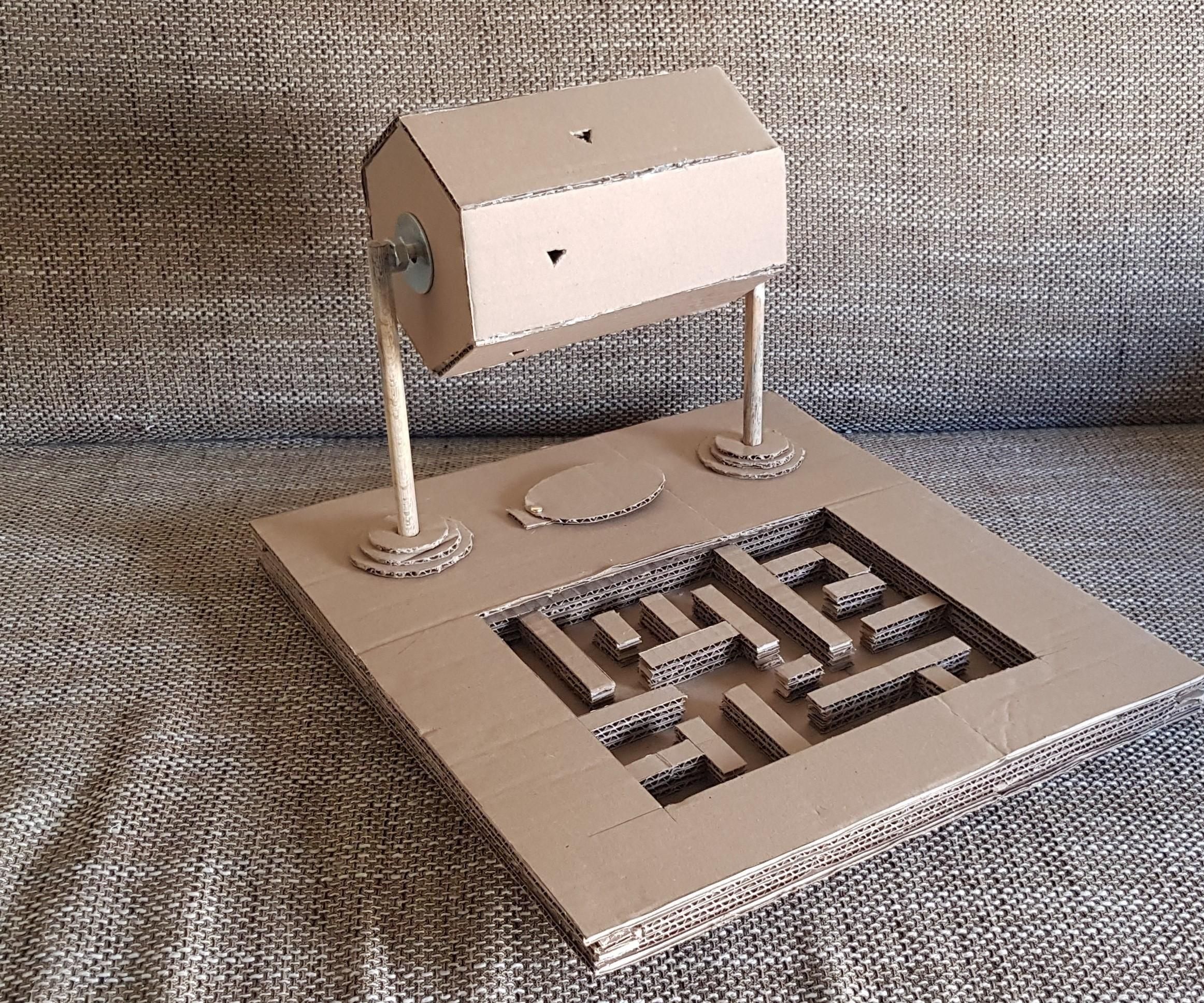 DIY Puzzle for Cats