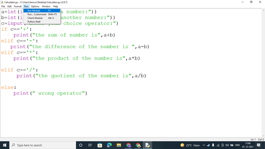 Simple Python Calculator : 3 Steps - Instructables