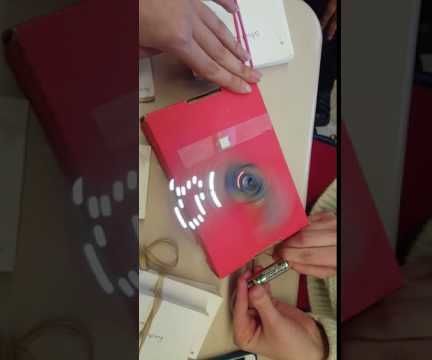 LED Propeller Clock