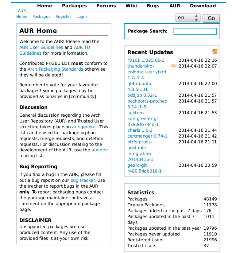 Yours, Mine, and AUR's