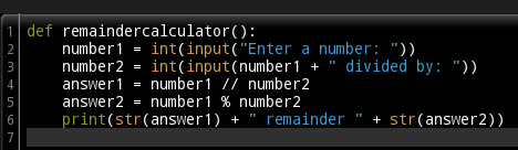 Simple Remainder Calculator in Python 3 : 10 Steps (with Pictures ...