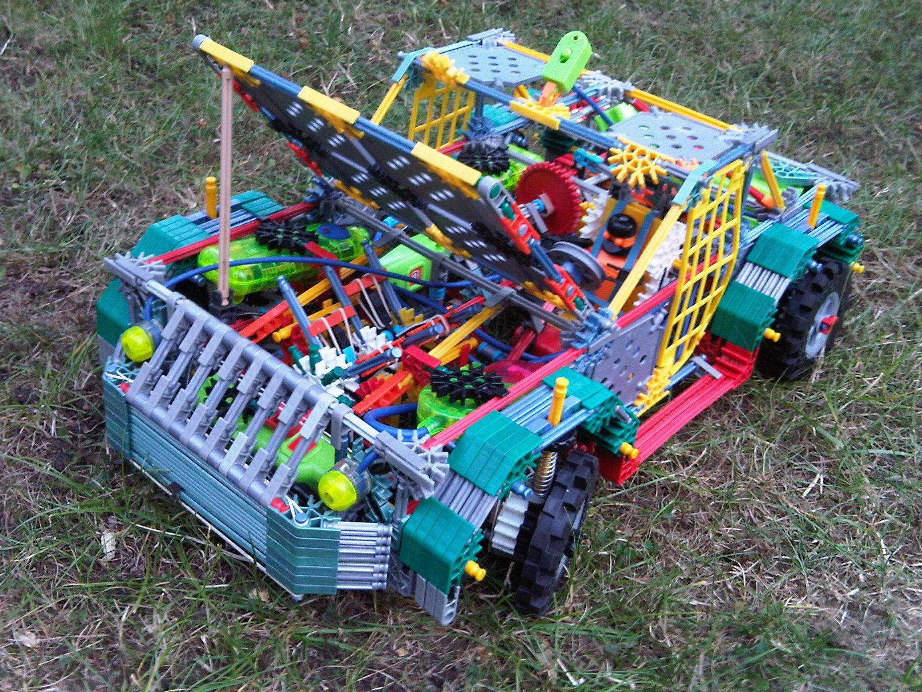 RC truck with 2 speed trans, suspension and steering