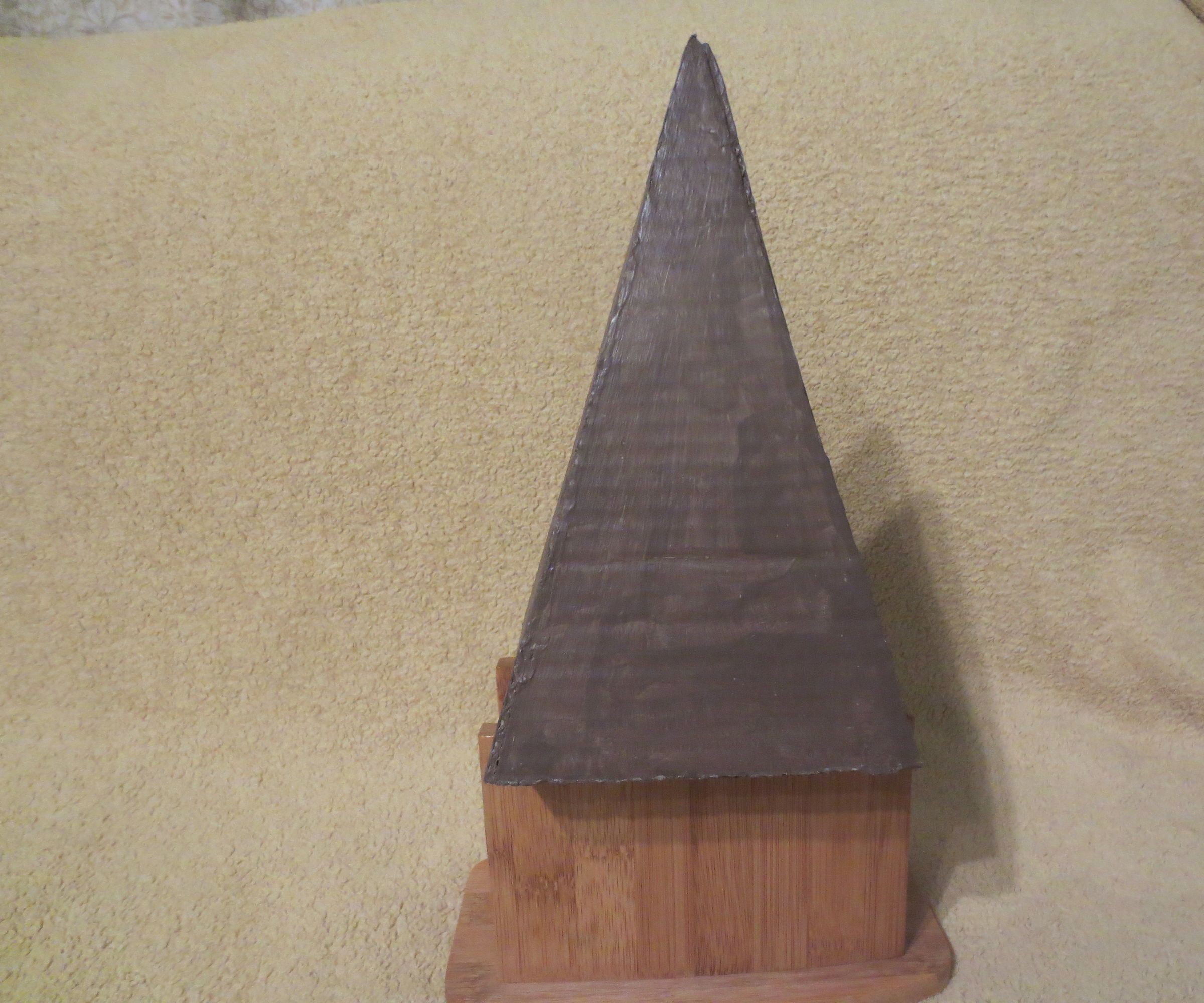 Pyramid Shaped Model Rocket