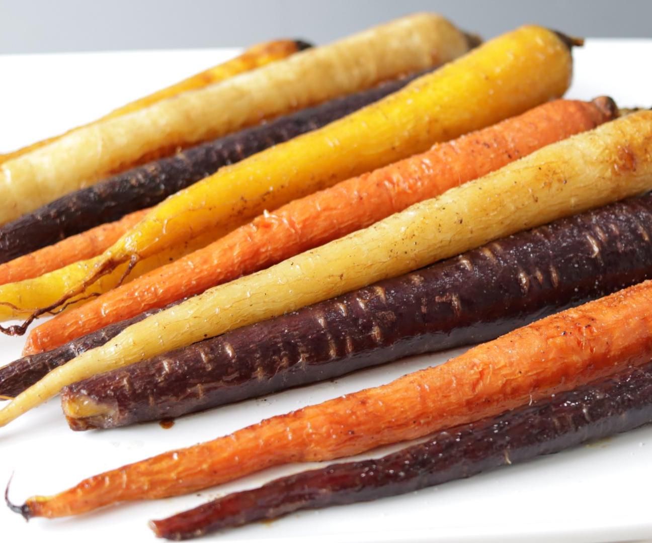 Honey Butter Glazed Roasted Carrots