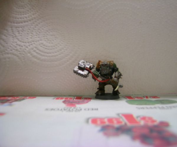 Painting a Warhammer Model