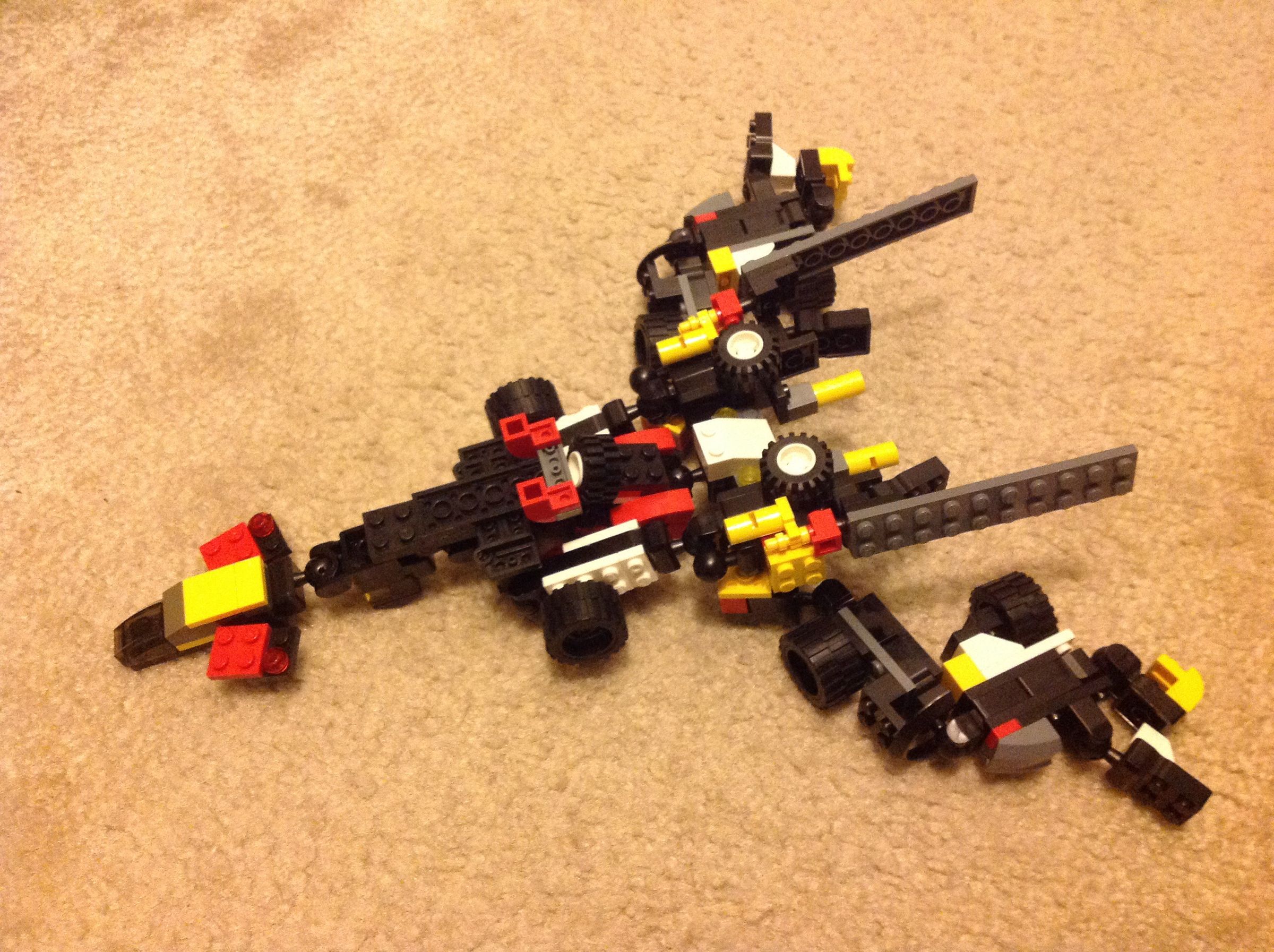 Jetosaur the Lego Transformer