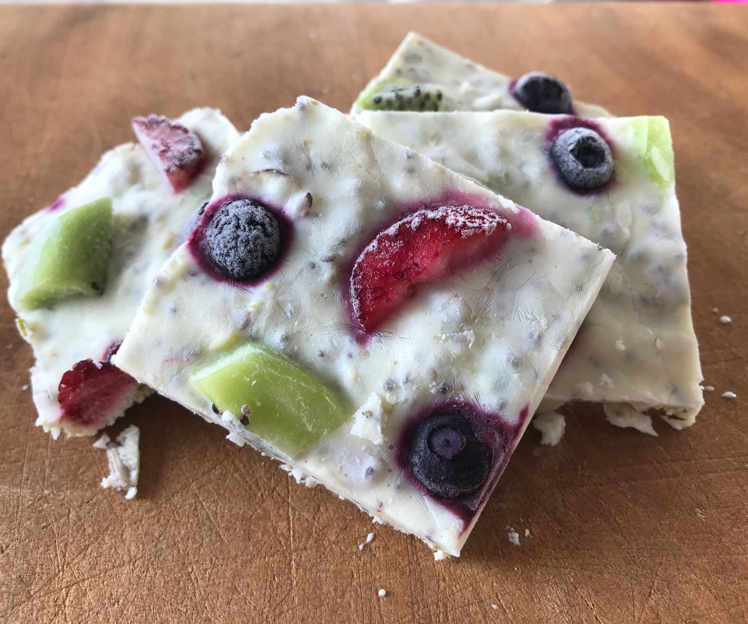 Frozen Yogurt Bark